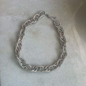 Elegant Silver Chain Necklace